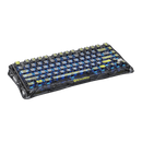 TECLADO | GRAVASTAR MERCURY K1 LITE | RGB | INALAMBRICO | SW GRAVASTAR X BSUN | TRANSPARENT-BLACK