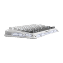 TECLADO GRAVASTAR MERCURY K1 | INGLES | RGB | INALAMBRICO | SW GRAVASTAR X KAILH| BLANCO-DEGRADADO