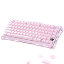TECLADO GRAVASTAR MERCURY K1 | INGLES | RGB | INALAMBRICO | SAKURA PINK EDICIÓN