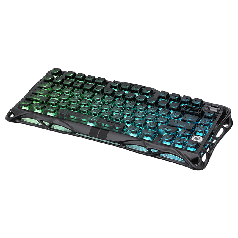 TECLADO GRAVASTAR MERCURY V75 HE | RGB | MAGNETICO| SW GRAVASTAR X GATERON JADE PRO | STEALTH-BLACK