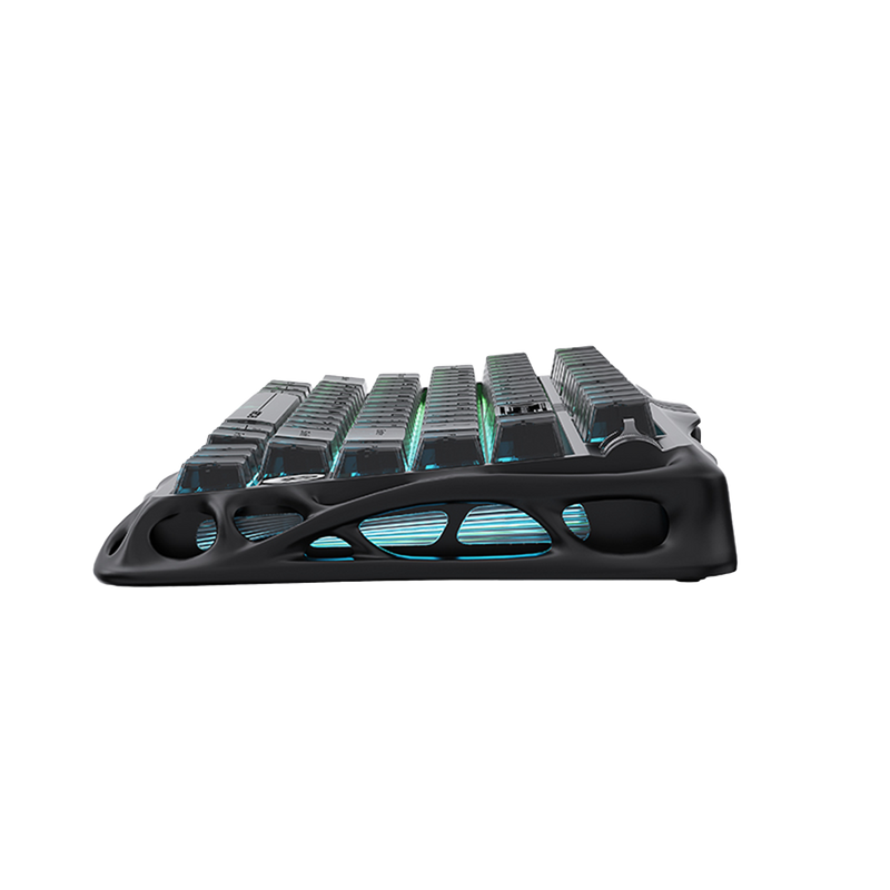 TECLADO GRAVASTAR MERCURY V75 HE | RGB | MAGNETICO| SW GRAVASTAR X GATERON JADE PRO | STEALTH-BLACK