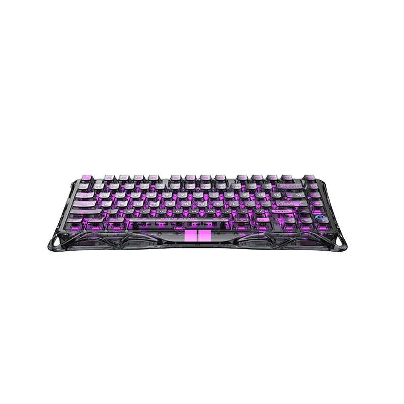 TECLADO GRAVASTAR MERCURY V75 HE LITE | RGB | CABLEADO | SW MAGNETICO GRAVASTAR BLACKCORE | TRANSPARENT-BLACK