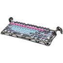 TECLADO GRAVASTAR MERCURY V75 PRO | RGB | MAGNETICO| SW GRAVASTAR X GATERON JADE PRO | CYBERPUNK