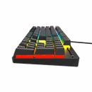TECLADO HAVIT KB432L | ESPAÑOL | MECANICO | SW-BLUE | RGB | NEGRO