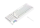 TECLADO HAVIT KB885L | ESP | MECANICO | SW-RED | RGB | BLANCO