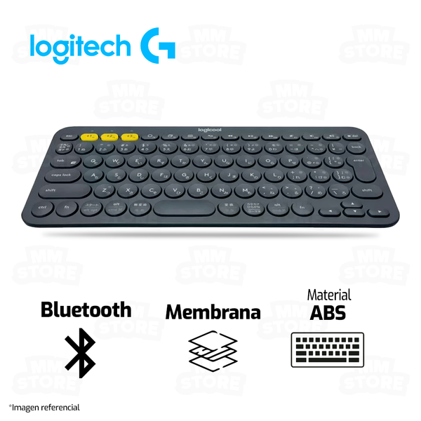 TECLADO LOGITECH K380 BLUETOOTH MEMBRANA NEGRO