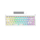TECLADO MAGNÉTICO 8K IROK MG68 PLUS | INGLES | SW-PURPLE | RGB | CABLEADO | BLANCO