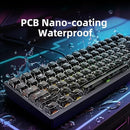 TECLADO MAGNÉTICO 8K IROK MG75 MAX | INGLES | SW-TRANSPARENT | RGB | CABLEADO | NEGRO