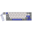 TECLADO MAGNÉTICO AULA WIN68HE MAX | RGB | CABLEADO | BLANCO-GRIS-MORADO