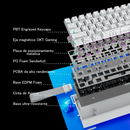 TECLADO MAGNÉTICO 8K IROK MERCURY 68 | CAROTMAS MER68 | SW-PURPLE | RGB | CABLEADO | NEGRO