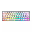 TECLADO MAGNÉTICO 8K IROK ND63 MAX | INGLES | CAROTMAS ND63 MAX | SW-PURPLE | RGB | CABLEADO | BLANCO