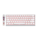 TECLADO MAGNETICO MADLIONS MAD60HE | INGLES | CABLEADO | RGB | BLANCO
