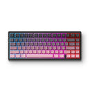 TECLADO MCHOSE G75 | INALAMBRICO | MECANICO | SW MATCHA LATTE V2 | RGB | ROSA DEGRADADO