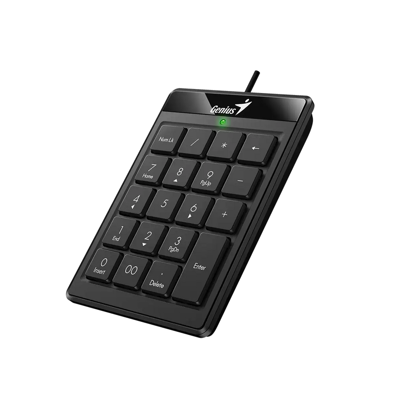 TECLADO NUMERICO GENIUS NUMPAD 110 CHOCOLATE | NEGRO