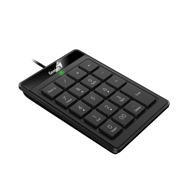 TECLADO NUMERICO GENIUS NUMPAD 110 CHOCOLATE | NEGRO