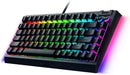 TECLADO RAZER BLACKWIDOW V4 75% | INGLES | MECANICO | SW-ORANGE | RGB | NEGRO