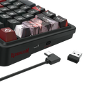 TECLADO REDRAGON ARTEMIS PRO K719 ANIME | INGLES | INALAMBRICO |SW-MINT| RGB | NEGRO-ROJO