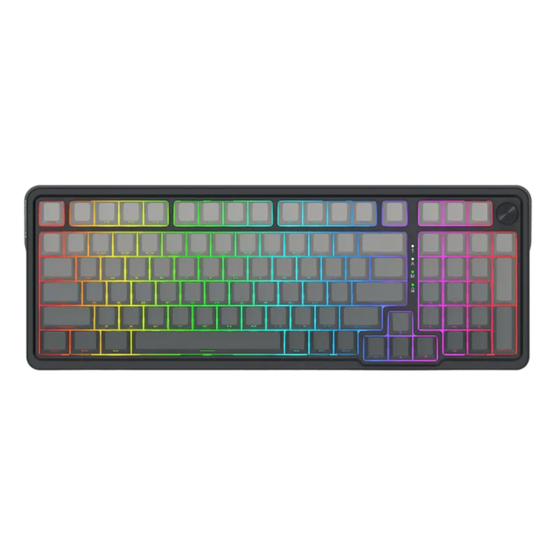 TECLADO REDRAGON EISA PRO K686 | INGLES | INALAMBRICO | SW- MINT | RGB | NEGRO DEGRADADO