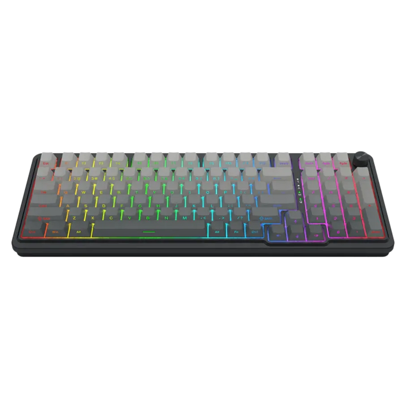TECLADO REDRAGON EISA PRO K686 | INGLES | INALAMBRICO | SW- MINT | RGB | NEGRO DEGRADADO