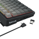 TECLADO REDRAGON EISA MAX K686 | ESPAÑOL | INALAMBRICO | SW- MINT | RGB | NEGRO DEGRADADO |