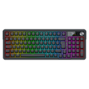 TECLADO REDRAGON EISA LCD PRO K719 | ESPAÑOL | INALAMBRICO | SW-MINT | RGB | NEGRO