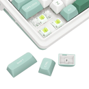 TECLADO REDRAGON GALATIN PRO K719WG | INGLES | INALAMBRICO | SW-MINT | RGB | BLANCO-VERDE