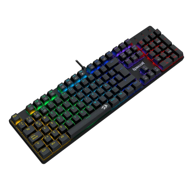 TECLADO REDRAGON SINDRI K671 | ESPAÑOL | MECANICO | SW-RED | RAINBOW | NEGRO