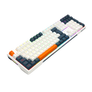 TECLADO REDRAGON TRUNDLE K668WBO | MECANICO | SW-RED | INGLES | RGB | BLANCO-AZUL-NARANJA