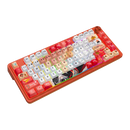 TECLADO REDRAGON UCAL PRO K673AK ANIME| INGLES | INALAMBRICO | SW-MINT | RGB | BLANCO-ROJO