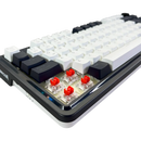 TECLADO REDRAGON UCAL PRO K673WB | ESPAÑOL | INALAMBRICO | SW-RED | RGB | BLANCO-NEGRO