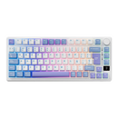 TECLADO ROYAL KLUDGE RK-M75 |ESPAÑOL| INALAMBRICO| MECANICO| SW-KSILVER |RGB |TARO MILK