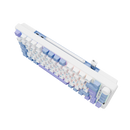 TECLADO ROYAL KLUDGE RK-M75 |ESPAÑOL| INALAMBRICO| MECANICO| SW-KSILVER |RGB |TARO MILK