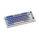 TECLADO ROYAL KLUDGE RK-M75 |ESPAÑOL| INALAMBRICO| MECANICO| SW-KSILVER |RGB |OCEAN BLUE