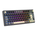 TECLADO ROYAL KLUDGE RK-R75 | ESPAÑOL | CABLEADO | MECANICO| SW-BROWN | RGB | PHANTOM
