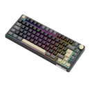 TECLADO ROYAL KLUDGE RK-R75 | ESPAÑOL | CABLEADO | MECANICO| SW-BROWN | RGB | PHANTOM