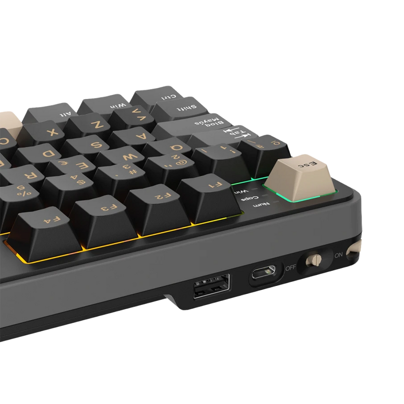 TECLADO ROYAL KLUDGE RK-S98 | ESPAÑOL | INALAMBRICO| SW-CHARTREUSE | RGB | PHANTOM