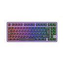 TECLADO ROYAL KUDGE RK X87 | ESPAÑOL | CABLEADO | MECANICO | SW-CREAMY| BLACKBERRY MOUSSE