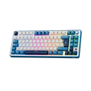 TECLADO ROYAL KUDGE RK X87 | ESPAÑOL | CABLEADO | MECANICO | SW-CREAMY | RGB | AZUL