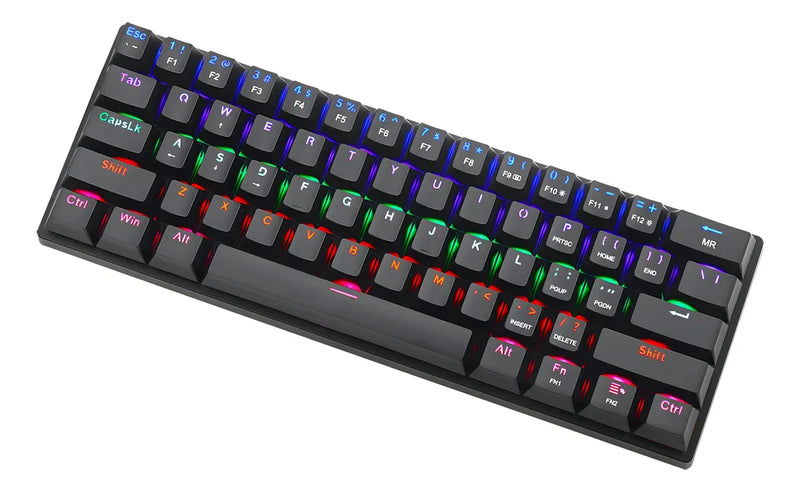 TECLADO T-DAGGER ARENA LITE | ESPAÑOL | MECANICO | SW-RED | RAINBOW | NEGRO