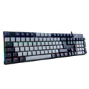 TECLADO T-DAGGER NAXOS T-TGK310 | ESP | MECANICO | SW-RED | RAINBOW | GRIS-NEGRO