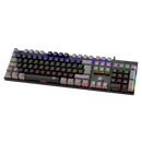 TECLADO T-DAGGER NAXOS T-TGK310 | ESP | MECANICO | SW-RED | RAINBOW | NEGRO-GRIS