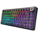 TECLADO AULA F75 | INGLES | INALAMBRICO| MECANICO | SW-VECTOR | RGB | BLACK CONTOUR