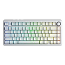TECLADO AULA F75 | INGLES | INALAMBRICO| MECANICO | SW-VECTOR | RGB | WHITE CONTOUR
