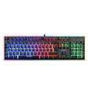 TECLADO CYBERTEL ELEMENT K500 | ESPAÑOL | MEMBRANA | RAINBOW | NEGRO