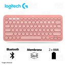 TECLADO LOGITECH PEBBLE 2 K380S | BLUETOOTH WIRELESS | ROSA