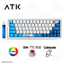 TECLADO ATK EDGE63HE ULTIMATE | CABLEADO | MAGNETICO | SW TTC RGB MAGNETO | RGB | LEVIATAN