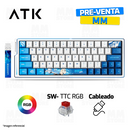 PRE-VENTA | TECLADO ATK EDGE63HE ULTIMATE | CABLEADO | MAGNETICO | SW TTC RGB MAGNETO | RGB | LEVIATAN
