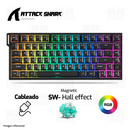 PRE-VENTA | TECLADO ATTACK SHARK R82 HE | INALAMBRICO | MAGNETICO | RGB | NEGRO