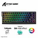PRE-VENTA | TECLADO ATTACK SHARK X68 HE | CABLEADO | MAGNETICO | RGB | NEGRO