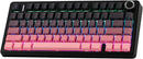 TECLADO AULA F75 | INALAMBRICO |  MECANICO | SW-GREEN | RGB | NEGRO - ROSADO DEGRADADO